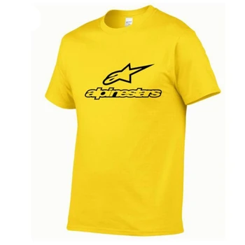 Alpine Star T Shirt Mužov Topy Letné Krátke Sleeve T-shirt Bavlna Mans Tričko Bavlna Bežné Zábavné Alpinestars T-Shirts Lete