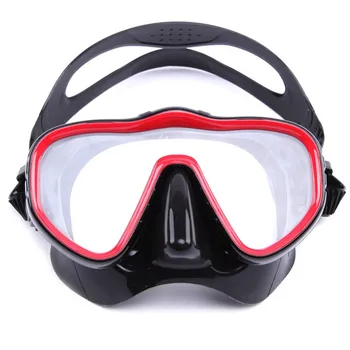 Profesionálne Značky Potápanie Masky, Okuliare, Široký výhľad Vybavenie pre Vodné športy, Anti-fog objektív Tvrdeného skla Podmorský Lov