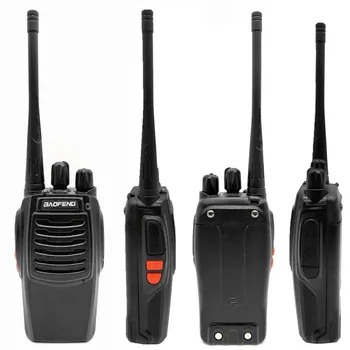 2 ks BAOFENG BF-C1 5W Walkie Talkie kombinovaný Vysielač a prijímač Rádiových Staníc UHF 400-470MHz Prenosné CB Ham Radio Vysielač pre Lov 10KM