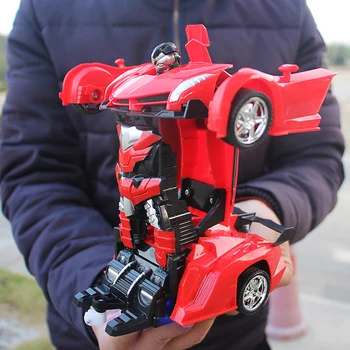 XYCQ RC Auto Transformácie Roboty Športové Vozidlo, Model Roboty Hračky v Pohode Deformácie Auto Deti Hračky, Darčeky Pre Chlapcov