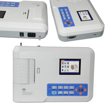 ECG300G Digitálne Elektrokardiograph 3 Kanál 12 Viesť USB EKG Stroj EKG Hd Monitor S Termálnou Printing System+Softvér