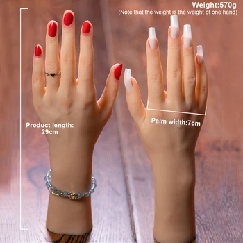 Klinec Praxi Ruke S Bentable Prsty a Hnuteľný Nechty Inovovaná Verzia Jednej Ruke