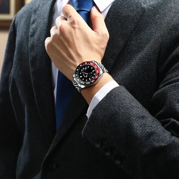 BIDEN Luxusné Značky Mens Módne Športové Náramkové hodinky Quartz Vojenské Plnej Ocele Nepremokavé Dátum, Hodiny, Zlato, Hodinky Darčeky Pre Mužov