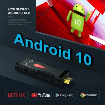 X96 S400 TV Stick Android10 2 GB, 16 GB Smart tv box 4K WiFi Android Set-Top Box Google Prehrávač TV Media player