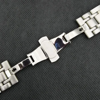 Zakrivené Konci Nehrdzavejúcej Ocele Watchband pre Tissot 1853 Couturier T035 18/22/23 mm Sledovať Kapela Ženy, Mužov Popruh Náramok