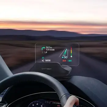 YouPin Carrobot Inteligencie Auto HUD Kábel GPS Hlasovej Interakcie Multi-Model Prispôsobovania Virtuálne Obrázok 9.5 Cm Vzdialené Miesto