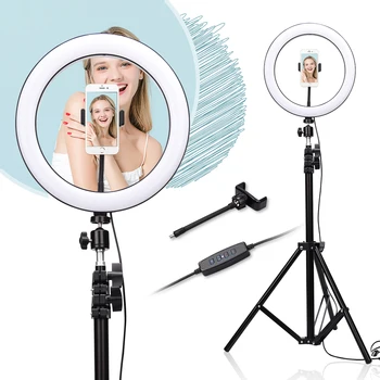 16 cm/26 cm Fotoaparát Studio Krúžok Svetlo Video LED Krásy Selfie Krúžok Svetlo na Fotografovanie Stmievateľné make-up Krúžok Lampa, statív Na YouTube