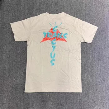 2020ss Scott Travis Kaktus Jack T-Shirt Muži Ženy Najlepšiu Kvalitu Astroworld T Shirt Mužov Top Tees