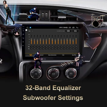 Funrover 6 G+128G CarPlay DSP Pre Subaru Forester na roky 2007-2013 Impreza 2007 - 2011 Android 10.0 autorádia Multimediálna Navigácia RDS