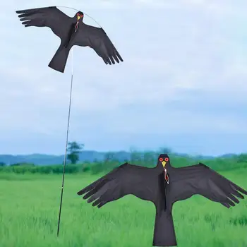 Vták Scarer Emulácia Letí Sokol Vták Kite Pre Záhradné Strašiak Dvore Domov Vánok Jednoduché Lietať Vták Repeller Na Dvore Farmy
