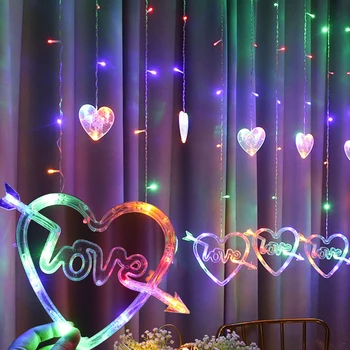 3,5 M 220V LED Star Lampa Vianočné Girlandy String Svetlá Víla Opony Svetlo Pre Domáce Nový Rok Party Bar Svadobné Dovolenku Dekor