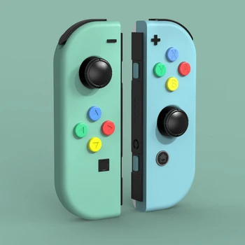 Animal Crossing pre Prepínanie joycon shell kompletný set s farbou tlačidlo pre Nintend Prepínač NS Radič JoyCon konzoly prepínača shell