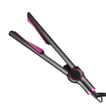 2 V 1 Špirála Hair Straightener Curler Ploché Železo Profesionálne Elektrické Zvlnením Vyrovnávaním kulmy na vlasy, LCD Displej Styler Nástroj