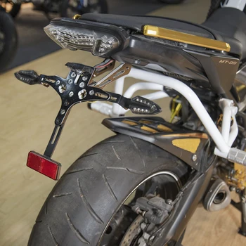 Motocykel Čierny Kúsok Subcage Sub-opierka Vzadu pre Cestujúcich Peg Chránič pre Yamaha MT 09 FZ09 MT-09 Tracer 900 FZ-09 MT09 2013-2016