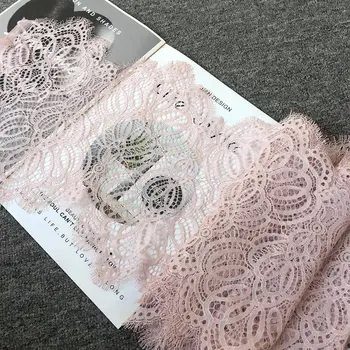Široká 23 cm dlhý 3m novej Európskej rias čipky DIY oblečenie, sukne sexy spodnú bielizeň dekoratívne čipky textílie