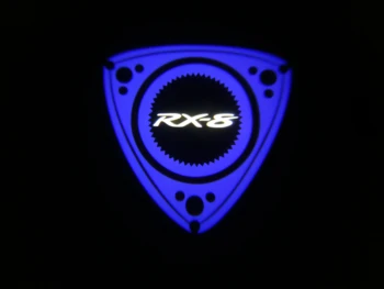 2X Dvere Auta Svetlo LED s Dovolením Tieň, Svetlo Na MAZDA RX8 MAZDA6 MAZDASPEED CX-9 MAZDA 8 RX-8 Logom Vitajte Svetlo Auto Príslušenstvo