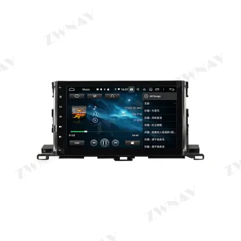 PX6 4G+64GB Android 10.0 Auto Multimediálny Prehrávač Pre Toyota Highlander-2017 Rolovač navi Rádio stereo IPS Dotykový displej vedúci jednotky