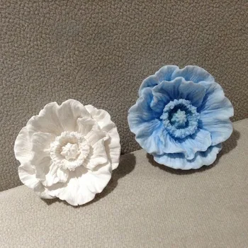 3D Kvety Hliny Plavidlá, Silikónové Formy DIY Amora Sadrové Omietky Kremíka Plesne Auto Dekorácie, Sviečky Živice Formy