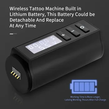Kvalitné Nabíjacie Tetovanie Stroj Lítiová Batéria Jednoty Stroj Profesionálne Bezdrôtové Tetovanie Pero pre Tattoo Umelci