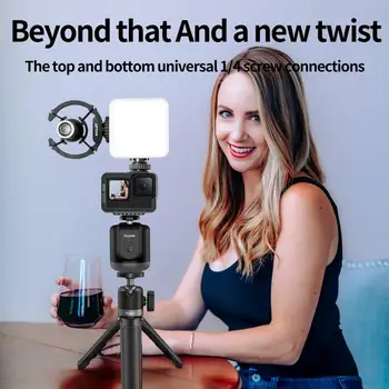 TELESIN Smart Streľba Gimbal Selfie 360° Otáčania Auto Tvár Objektu Sledovania Pre GoPro Osmo Akcie Kamerou Smartphone Vlog Live