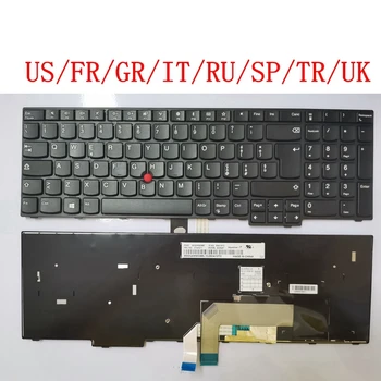 USA/FR/GR/IT/RU/SP/TR/UK NOVÝ Notebook Klávesnice Lenovo Thinkpad E570 E575 E570C
