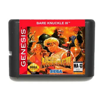 Holé Koleno III 16 bit MD Hra Karty S Retail Box Pre Sega Megadrive/Genesis