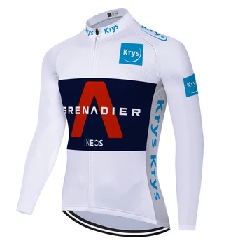 Tuponosý cyklistika dres 2020 leto jar INEOS maillot cyclisme dlhý rukáv racing rýchle suché camisa ciclismo masculina