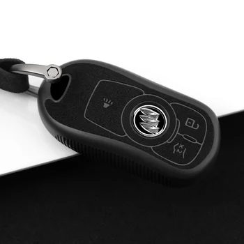 Kožené TPU Kľúča Vozidla Prípade Keychain Taška Diaľkové Fob Kryt Pre Buick Predstaviť Vervno GS 20T 28T Encore NOVÉ LAKROS Opel Astra k