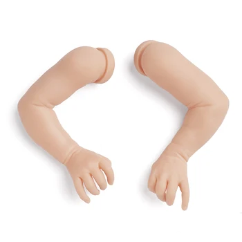 RSG Reborn Baby Doll 17 Palcov Realisticky Novorodenca Tink Vinyl Nevyfarbené Nedokončené Bábika Časti DIY Prázdne Bábika Auta