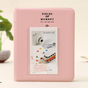 64 Vrecká Polaroid Album Fotografií Mini Okamžité Obrázok Prípade Skladovania Pre Film Mini Film Kórea Album Pamäte so suvenírmi 14x11x3.3 CM