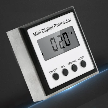 Digitálny Displej Uhol Meter Uhlomeru Inclinometer Magnetické Uhol Manometrom Na Meranie Maska Má Magnetické Adsorpcie Funkcia