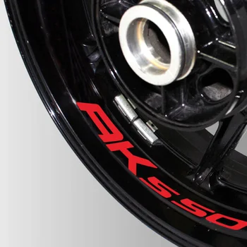 Nové Motocyklové pneumatiky reflexné nálepky tvorivé kolesa rim logo odtlačkový moto Dekoratívne doplnky pre KYMCO AK550 ak 550