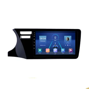 4G LTE Android 10.1 Fit Honda City 2016 2017 Ľavej Strane Jazdy Multimediálne Stereo Auto DVD Prehrávač, Navigácia GPS, Rádio