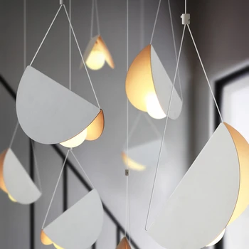 Moderné Led Svetiel Prívesok Nordic Dizajnér Železa Hanglamp Pre Spálne, Jedáleň, Kaviareň, Bar Dekor Home Art Svietidlo Suspenasion