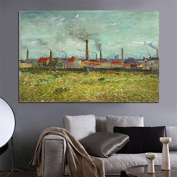 Van Gogh Obrazy na Plátne Potlače Impresionistické Krajiny Wall Art Obrázok pre Obývacia Izba Jedáleň Domova