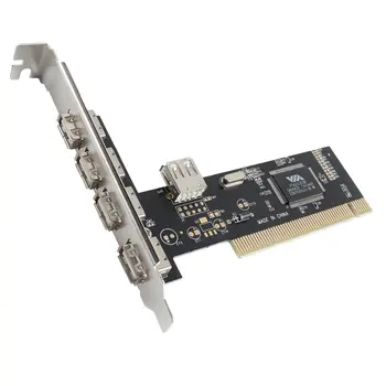 5 Porty USB 2.0 USB2 Karty PCI Radič Adaptér Converter pre NEC Nové Veľkoobchodné Predajne