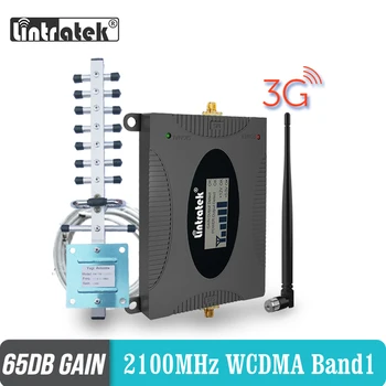 3G Signál Booster WCDMA 2100MHz Opakovač Signálu Mobilného Telefónneho Signálu Zosilňovač Pásma 1 Booster Pre Celý Svet, Domov a Kancelárske Použitie