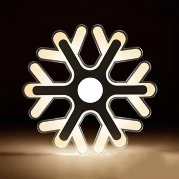 Jmmxiuz 2018 Hot predaj Ultra-tenké snehu stropné lampy, akryl spálni, osvetlenie v tvare LED izba lampa+doprava zadarmo