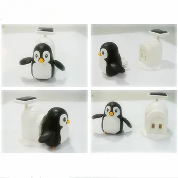 ECRODA 2017 Nové Hračky, solárne hračky pre deti puzzle hra penguin mini interakcie darčeky deti
