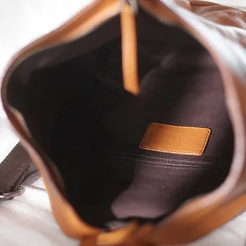 EUMOAN kožený Retro taška cez rameno, šikmé náprsné vrecko, s dvojakým použitím 2019 módne all-zápas mužov a žien pár taška