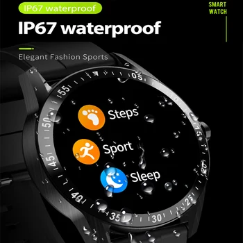 S1 Smart Hodinky Bluetooth Hovory Smartwatch Mužov Náramok Fitness Sport Tracker Srdcového tepu vodotesné Hodinky Pre Android IOS