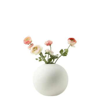 Tvorivá Európa Keramická Váza Remeslá Umelecké Diela Kolo Kvetinové Vázy Ozdoby Rastlín Držiteľ Domáce Dekorácie Doplnky, Svadobné Dary