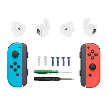 Nintend Prepínač Pracky Repair Tool Kit pre Nintendo Prepínač NS Radosť con s náhradné diely vľavo, vpravo kovový zámok pracky,skrutky