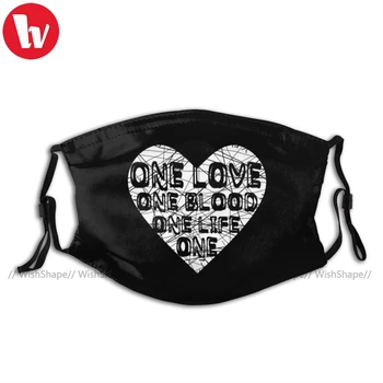 Kapela U2 Úst Tvár Masku Jedna Láska, Jeden Život, jedna Krv Na Srdce Pleťová Maska Krásne Masky s Filtrami