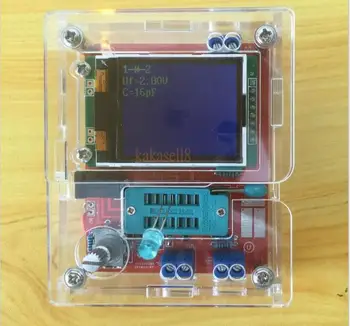 DIY sady TFT LCD, M328 Tranzistor Tester LCR Diódy Kapacitné ESR merač napätia PWM Square wave Frekvencie Signálu Generátor