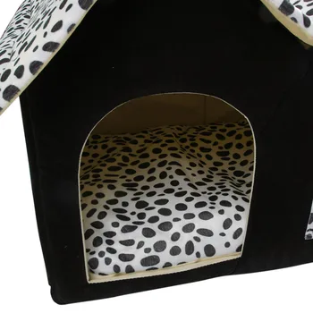 Nový Luxusný Pet Domu Mieste Double Top Šteniatko Pes, Mačka Teplé Chovateľskej Stanice Spánku Lôžková Izba Mat Vymeniteľné Na Predaj