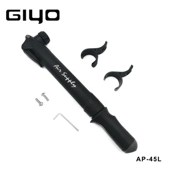 GIYO Cyklistické Čerpadlo GP-45L Made in Taiwan, Cyklistické Doplnky (A / V) (F / V) Multifunkčné pre Bicykle, Pneumatiky, Gule