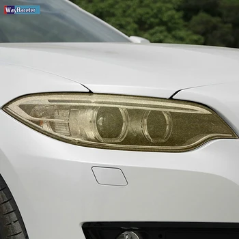 Auto Svetlometu Ochranný Film Obnova Transparentné Čierna TPU Nálepka Pre BMW 2 Séria F22 Kupé F23-2019 Príslušenstvo