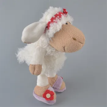 25-45 cm Nemecko Jolly Mah Turban Ovce Živočíšne Plyšové Hračky Detí, Narodeniny Vianočný darček pre Milovníkov Darčeky 1pcs