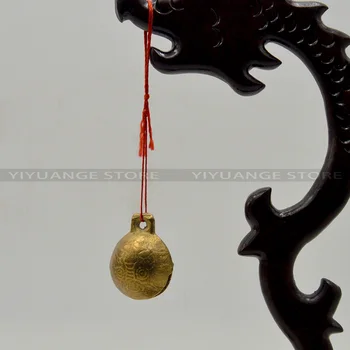10PCS/Veľa Feng Shui, Čínske, Vintage Štýl Tibetskej Brass Bell, 9mm-27mm Drobných Perličiek Plavidlá Dekoratívne Hlava Tigra Etnických Náramok Domov